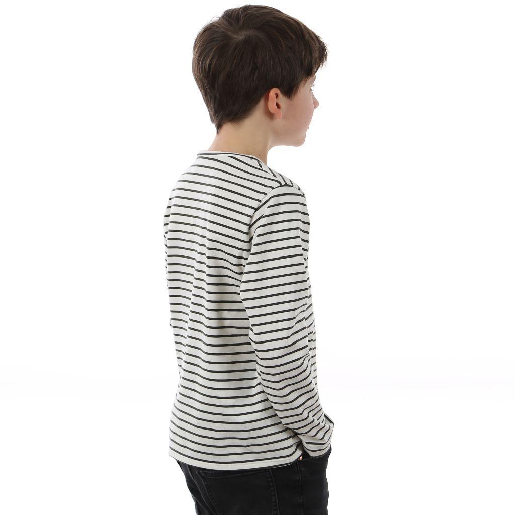 Preview: Papierschnittmuster Basicshirt mit V Erik Gr. 86-152